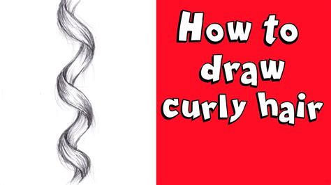 how to draw curly hair realistic step by step pencil drawing tutorial guided hair pencil sketch