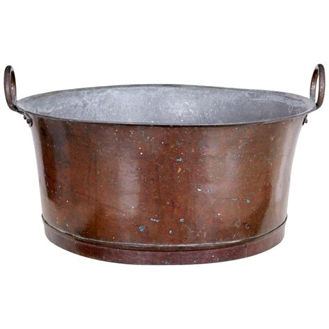 Late 19th Century Large Copper Cooking Vessel At 1stdibs