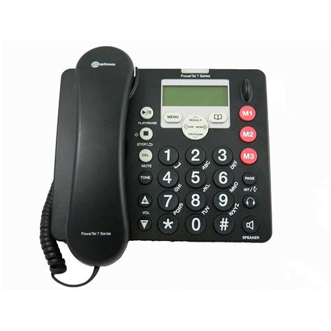 Answering machine software integrates into your desktop and alerts you from your system tray when new calls are waiting in your inbox. Amplicom PowerTel 760 Assure Amplified Corded Phone w ...