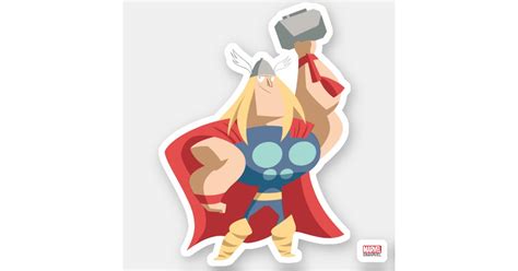Avengers Seasonal Thor Sticker Zazzle