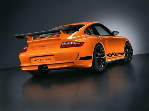 Porsche Gt3 Rs Black And Orange Wallpapers Wallpaper Cave