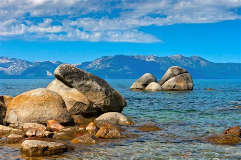 Large Rocks In Lake Tahoe High Quality Nature Stock Photos ~ Creative