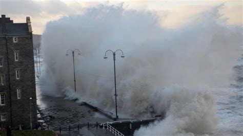 Aberystwyths Storm Hit Prom To Be Repaired Before Easter Bbc News