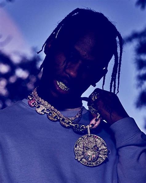 Travis Scott Grillz HD 4K Wallpaper