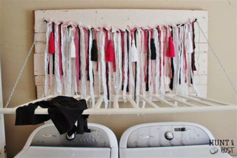 How To Turn A Crib Rail Into Laundry Drying Rack Diy Drying Rack