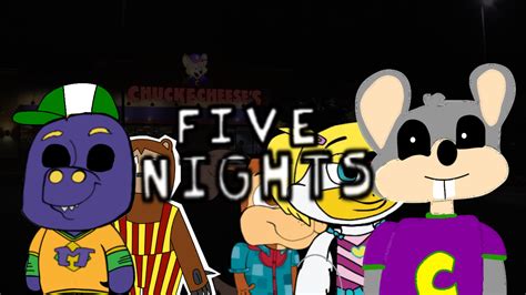 Five Nights At Chuck E Cheeses Redrawn By Charmsplayz