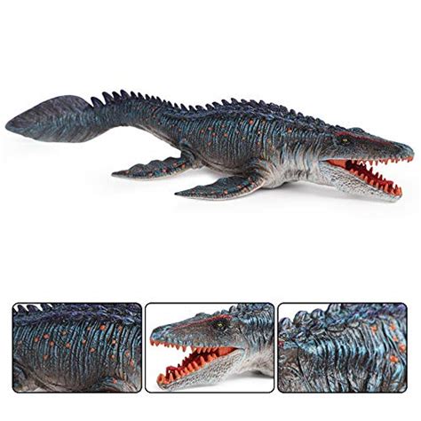 Rcomg Dinosaur Figure Mosasaurus Toy Realistic Ancient Deep Sea