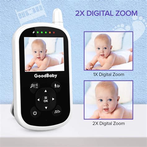 Goodbaby Baby Monitor With Remote Pan Tilt Zoom Camerakeep Babies Safe