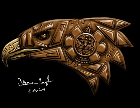 Aztec Artwork Mexican Art Tattoos Aztec Art