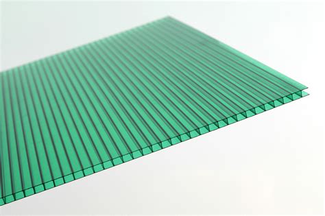 Anti Fire Green Plastic Corrugated Roofing Sheets Polycarbonate Wall