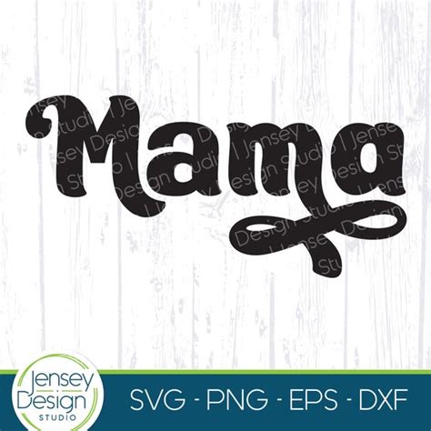 Mama Svg Mom Life Svg Hand Drawn Script Design Mothers Day Etsy Finland