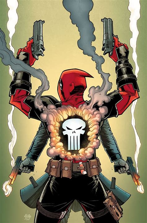 Deadpool Vs Punisher 2017 Textless Covers