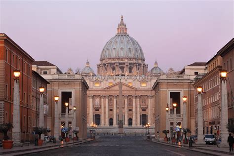 San Pietro In Vaticano St Peters Basilica Vatican City Rome Italy