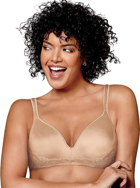 Playtex Love My Curves Wire Free Bra 40d Nude At Amazon Womens