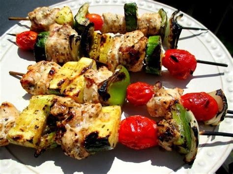 Succulent Herbed Chicken Kabobs Just A Pinch Recipes