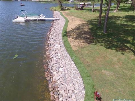 Our Work Riprap Shoreline And Riverbank Photo Gallery Lakeshore Guys