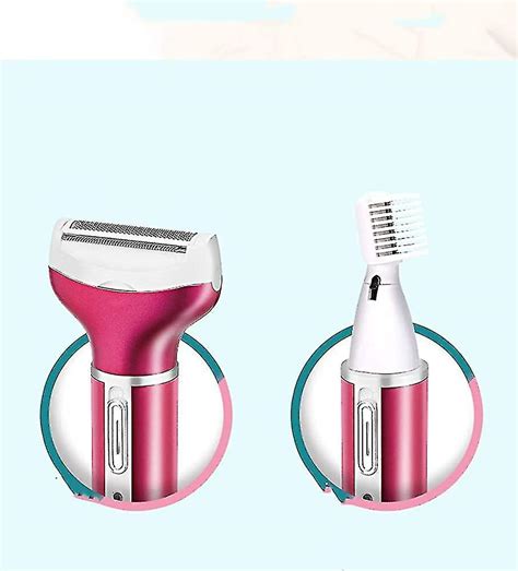 Four In One Electric Epilator Set Including Private Part Shaver Armpit