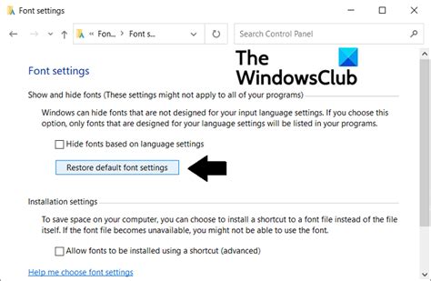How To Fix Corrupted Fonts In Windows 1110