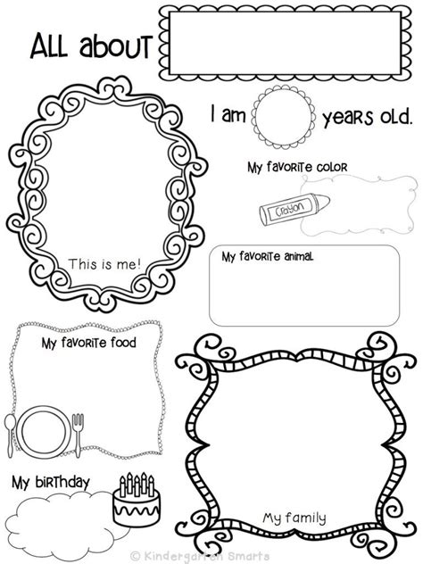 Such worksheets are a useful learning tool for kids who are trying to write or want to practice their language skills at home. ALL ABOUT ME | Address and phone number | Pinterest ...