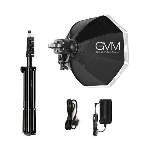 Gvm Ls P80s Daylight Led Light Kit With Umbrella Or Soft Box In 2022