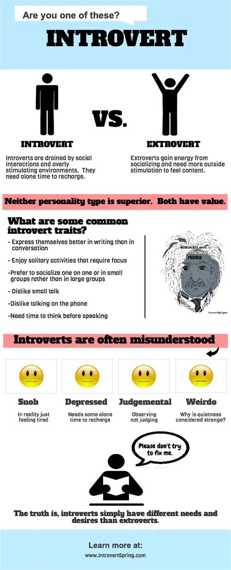 Introvert Infographics Introvert Spring