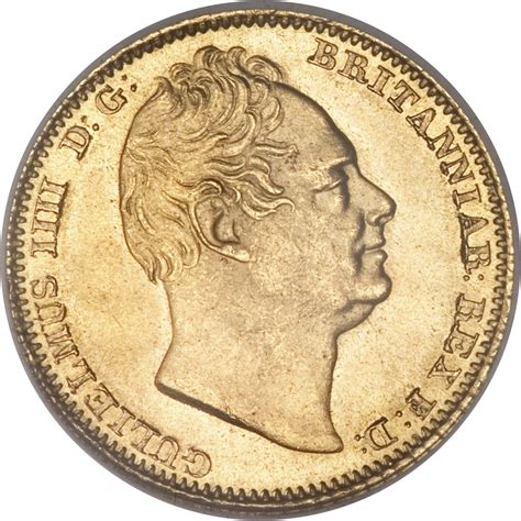 British ½ Sovereign 1831 1834 William Iv Foreign Currency