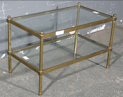 Antique brass glass top coffee table. 2020 Best of Antique Brass and Glass Coffee Table