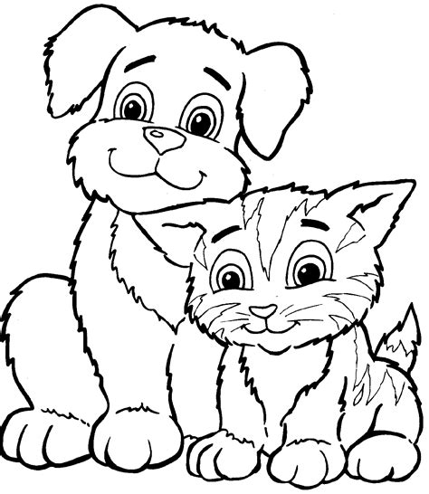In time, your cat's new coat will catch up and match. Free Printable Cat Coloring Pages For Kids