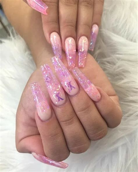 65 Nails Acrylic Ideas For Go To Valentine Dinner 2020 48 Clear