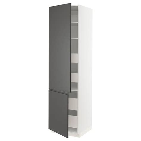 Hemnes Storage Combination Wglass Doors White Stain Ikea Door