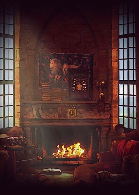 Gryffindor Common Room In Pottermore Gryffindor Common Room Hogwarts