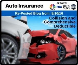 The right one for you depends on your driving record, location, financial position, insurer and other factors. Auto Insurance: Collision and Comprehensive Deductible in 2020 | Car insurance, Deduction, Insurance
