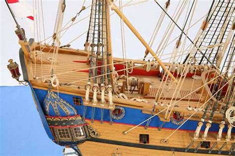 Photos Ship Model East Indiaman Prince Of Wales Of 1740 Details Model