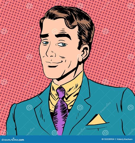 Gentleman Look Vector Illustration Cool Business Elegant Outfit Boss