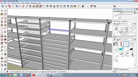 Without investing in optimisation of your warehouse design and layout, you may well soon find yourself in a suboptimal situation with: Warehouse design using Sketchup Dynamic Components. - YouTube