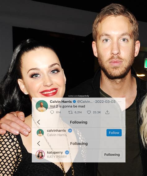 Katy Perry Activity On Twitter Katy Perry And Calvin Harris Started