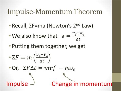 Ppt Chapter 7 Impulse And Momentum Powerpoint Presentation Free