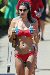 Alessandra Ambrosio In A Bikini In Hawaii August Celebmafia