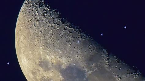 Rare Moment International Space Station Passes In Front Of Moon