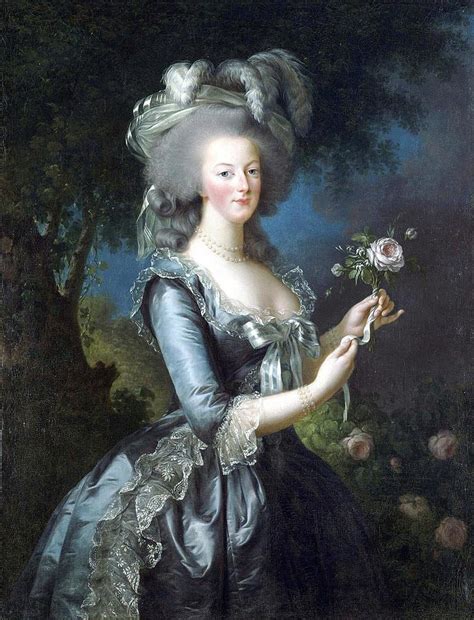 Marie Antoinette Dit A La Rose Marie Antoinette With A Rose Maria