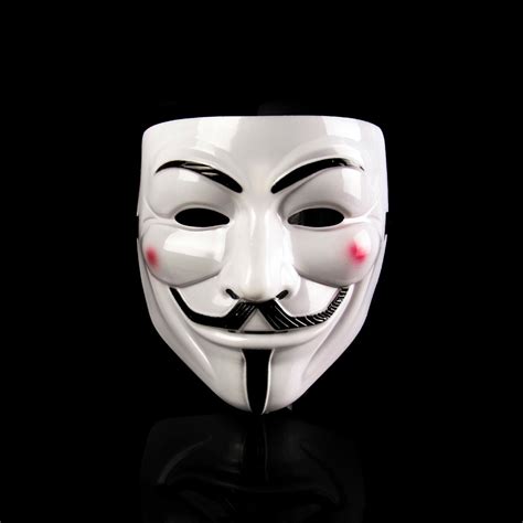 New Guy Fawkes Anonymous Face Mask Hacker Horror Halloween Fancy Dress