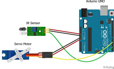 Control Servo Motor With Arduino Uno And Ir Sensor Pictoblox
