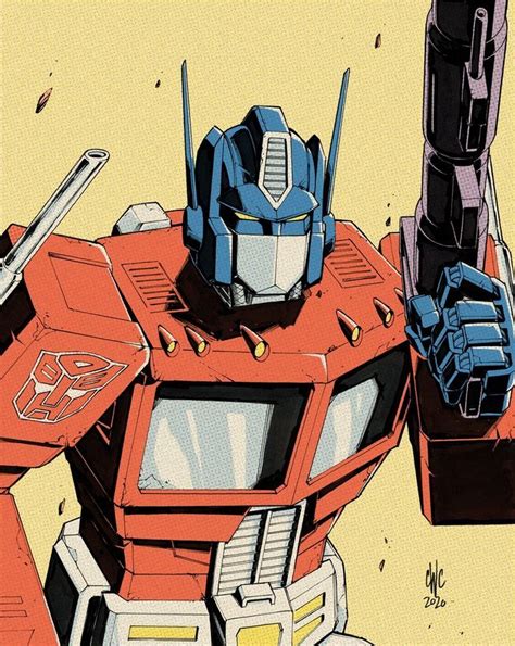 Optimus Prime G1 Marvel Transformers Artwork Transformers Art
