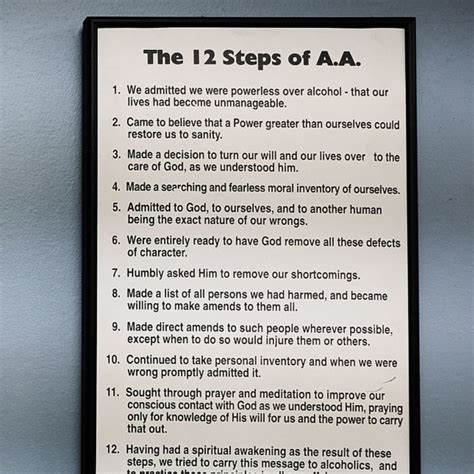 What Are The 12 Steps Of Aa Recovery Gertie Means