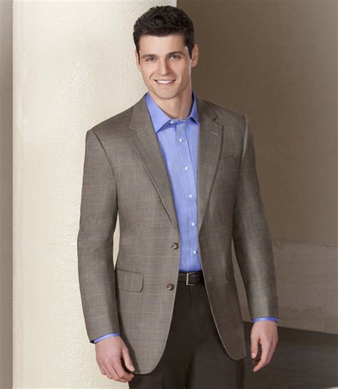 Executive 2 Button Silkwool Sportcoat Sizes 52 60 With
