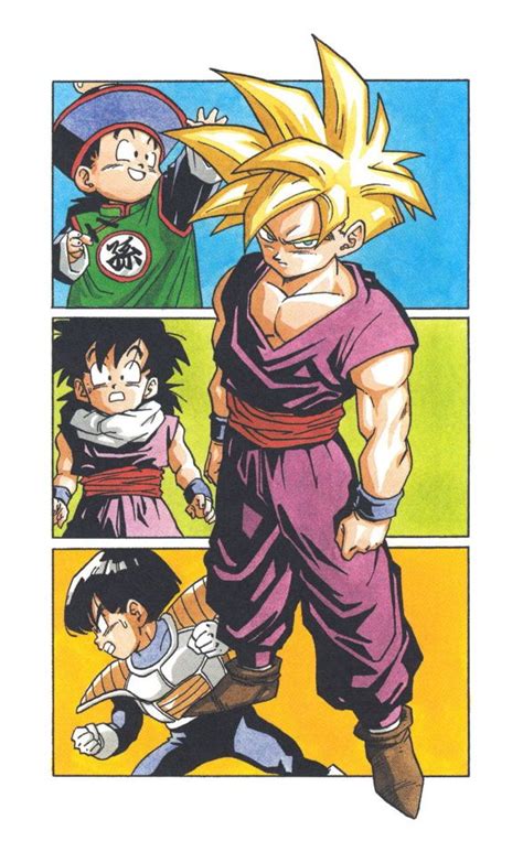 Son Gohan Scan From The Dragon Ball Manga Akira Toriyama Dragon