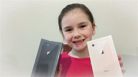 Two Iphone 8 Unboxings And Review By An 8 Year Old Youtube