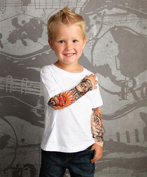 Tattoo Sleeve Baby Tattoo Fake Tattoo Fun Boys Clothes Kids