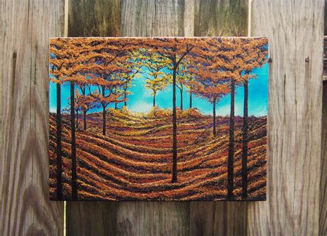 Bing Art By Rachel Bingaman Original Autumn Forest Oil Painting Tree