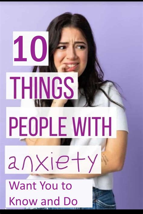 10 Things People With Anxiety Want You To Know And Do Healthy Lifestyle